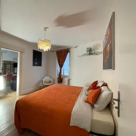 Le Cosy calme et confortable avec parking gratuit proche du centre de Strasbourg, du Parlement Européen et du Wacken de 1 à 24 voyageurs