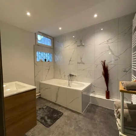 Apartamento Le Cosy calme et confortable avec parking gratuit proche du centre de Strasbourg, du Parlement Européen et du Wacken de 1 à 24 voyageurs *