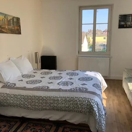 Daire Le Cosy Strasbourg Calme Et Confortable Avec Parking Gratuit, 10 Mn Du Parlement Europeen Et Du Wacken De 1 A 24 Voyageurs *