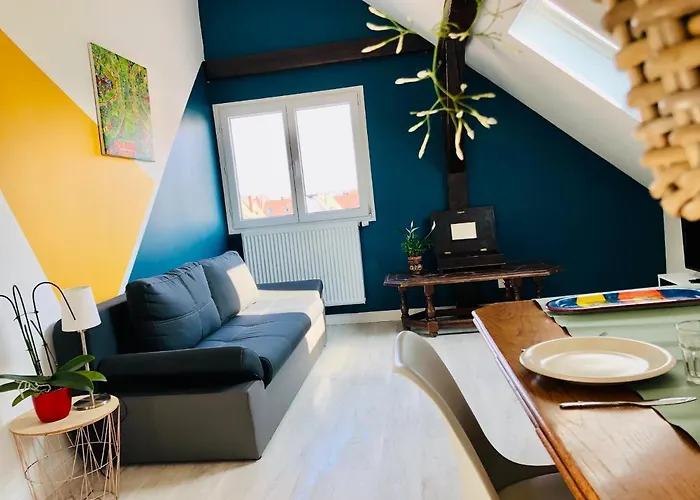 Apartmán Le Cosy - Calme - Parking- A Proximite Du Wacken Et Des Ateliers Sncf